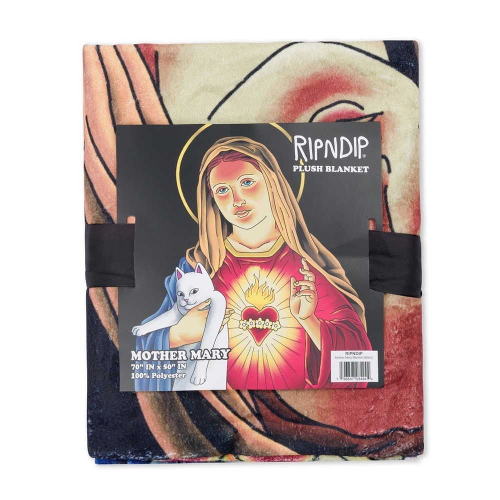 Ripndip MOTHER MARY BLANKET (BLACK) - Picture 2 of 7